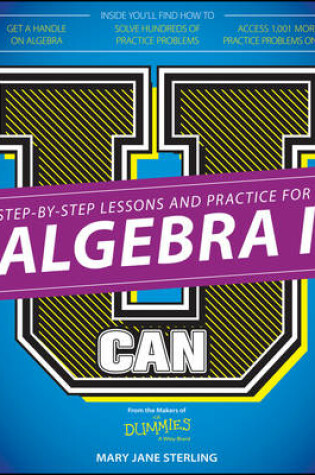 Cover of U Can: Algebra I For Dummies
