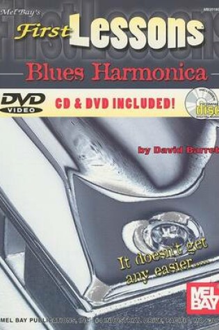Cover of First Lessons Blues Harmonica