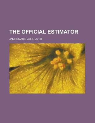 Book cover for The Official Estimator