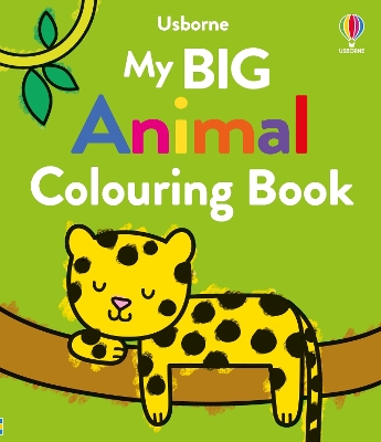 Cover of My Big Animal Colouring Book