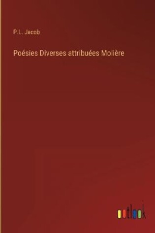 Cover of Poésies Diverses attribuées Molière