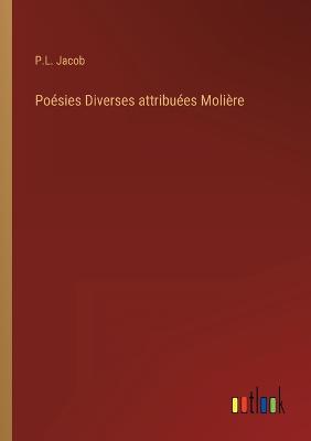 Book cover for Poésies Diverses attribuées Molière
