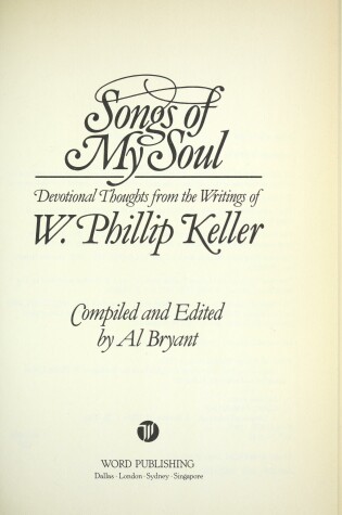 Cover of Songs of My Soul