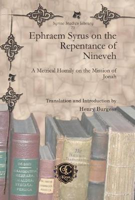 Book cover for Ephraem Syrus on the Repentance of Nineveh