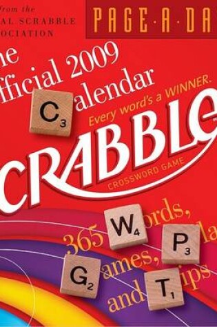 Cover of The Official 2009 Scrabble Calendar
