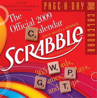 Book cover for The Official 2009 Scrabble Calendar