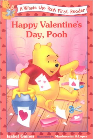 Book cover for Happy Valentine's Day, Pooh