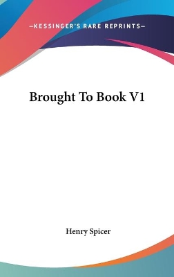 Book cover for Brought To Book V1