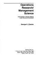 Cover of Operations Research/Management Science