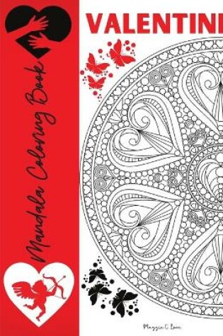 Cover of Valentine Mandala Coloring Book