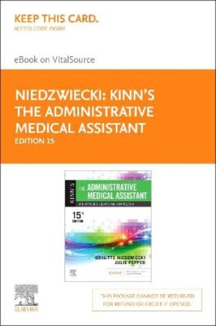 Cover of Kinn's the Administrative Medical Assistant - Elsevier eBook on Vital Source (Retail Access Card)