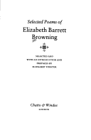 Book cover for Selected Poems of Elizabeth Barrett Browning