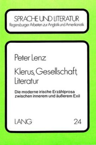 Cover of Klerus, Gesellschaft, Literatur