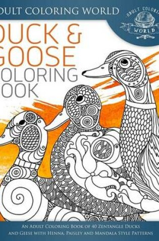 Cover of Duck and Goose Coloring Book