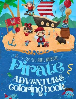 Book cover for The Ultimate Pirate Coloring Book