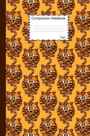 Cover of Tiger Composition Notebook