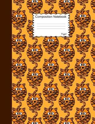 Book cover for Tiger Composition Notebook