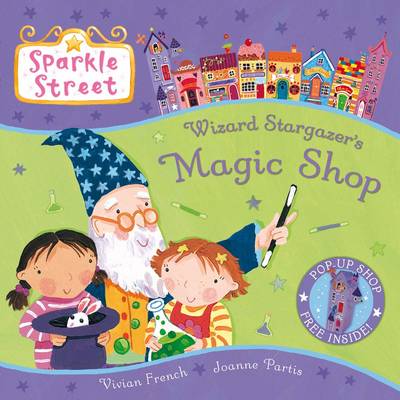 Book cover for Sparkle Street: Wizard Stargazer's Magic Shop