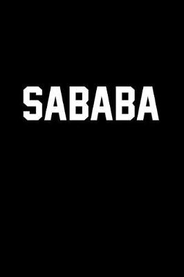 Book cover for Sababa