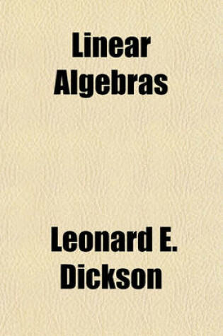 Cover of Linear Algebras