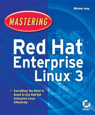 Book cover for Mastering Red Hat Enterprise Linux 3