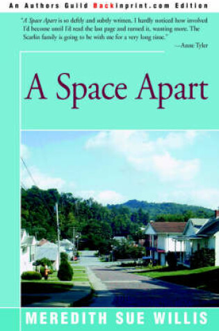 Cover of A Space Apart