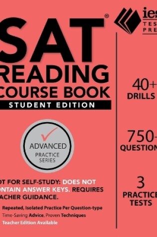 Cover of SAT Reading Course Book