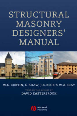 Cover of Structural Masonry Designers Manual 3e