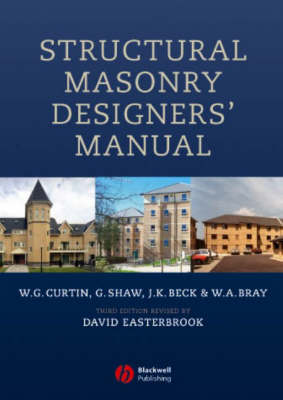 Book cover for Structural Masonry Designers Manual 3e