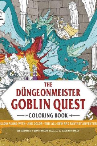 Cover of The Düngeonmeister Goblin Quest Coloring Book