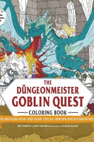 Cover of The Düngeonmeister Goblin Quest Coloring Book