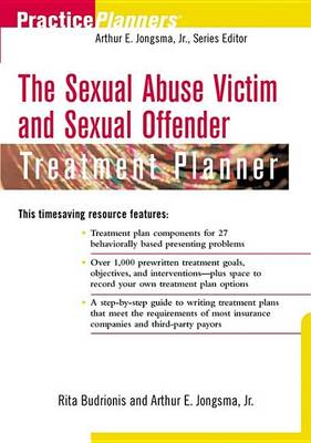 Cover of The Sexual Abuse Victim and Sexual Offender Treatment Planner