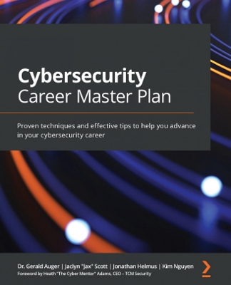 Book cover for Cybersecurity Career Master Plan