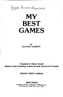 Book cover for My Best Games