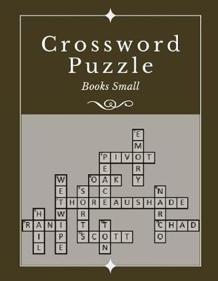 Book cover for Crossword Puzzle Books Small