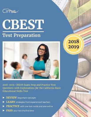Book cover for CBEST Test Preparation 2018-2019