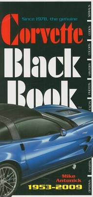 Book cover for Corvette Black Book 1953-2009