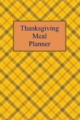 Book cover for Thanksgiving Meal Planner