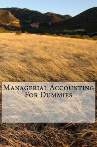 Cover of Managerial Accounting for Dummies