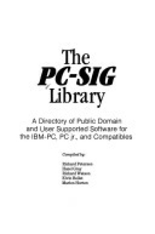 Cover of The PC-Sig Library