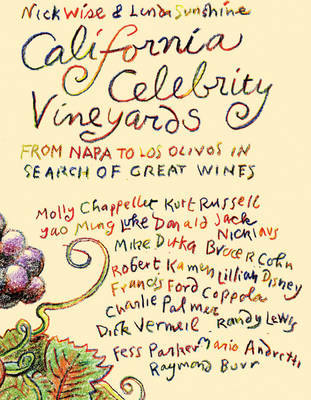 Book cover for California Celebrity Vineyards