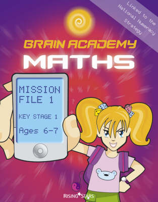 Book cover for Brain Academy Maths Mission File 1 (Ages 6-7)