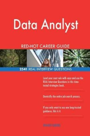 Cover of Data Analyst RED-HOT Career Guide; 2541 REAL Interview Questions