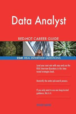 Book cover for Data Analyst RED-HOT Career Guide; 2541 REAL Interview Questions