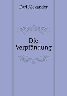 Book cover for Die Verpfändung