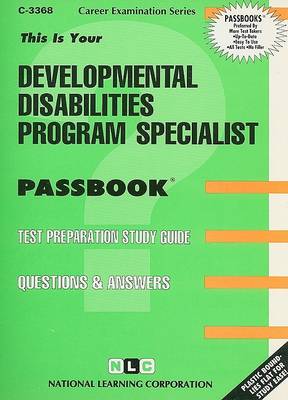 Book cover for Developmental Disabilities Program Specialist I