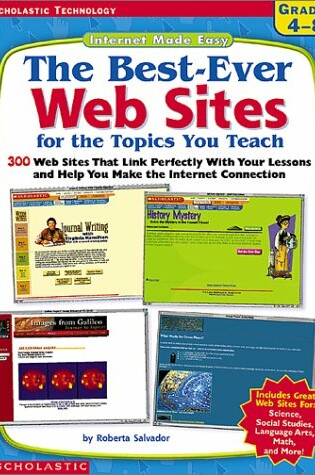 Cover of The Best-Ever Web Sites for the Topics You Teach