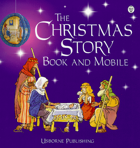 Book cover for The Christmas Story Book and Mobile