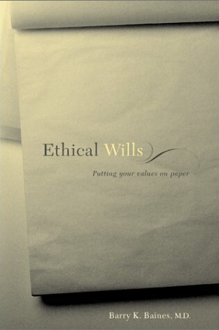 Cover of Ethical Wills
