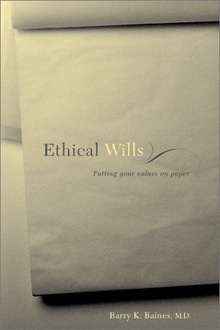 Book cover for Ethical Wills